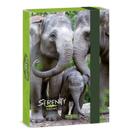 ARS UNA SERENITY-ELEPHANT A/5 FÜZETBOX