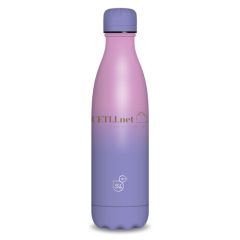 ARS UNA DUPLAFALÚ FÉMKULACS-500 ML - PURPLE-PINK