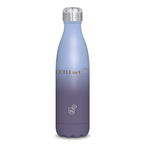 ARS UNA DUPLAFALÚ FÉMKULACS-500 ML - PURPLE-BLUE