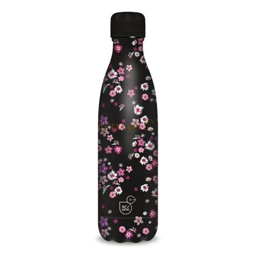 Ars Una duplafalú fémkulacs-500 ml - Pearl Blossom black