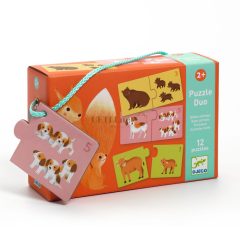   Párosító puzzle - Kié a kölyök, 24 db-os - Baby animals