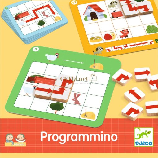 Fejlesztő játék - Irány kijelölés - Eduludo Programmino