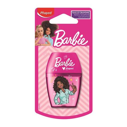 Hegyező, egylyukú, tartályos MAPED "Barbie Shaker"